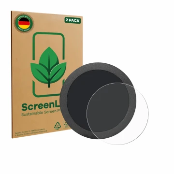 Parte frontale di una confezione del prodotto con il logo del marchio ScreenLeaf. Accanto è raffigurato il dispositivo Elecrow