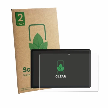 Parte frontale di una confezione del prodotto con il logo del marchio ScreenLeaf. Accanto è raffigurato il dispositivo Whitede