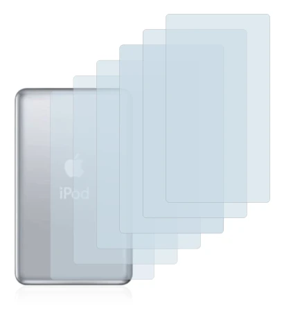 Immagine del dispositivo Apple iPod classic 120 GB (Posteriore, 7a Gen.) con un'ampia varietà di protezioni per lo schermo.