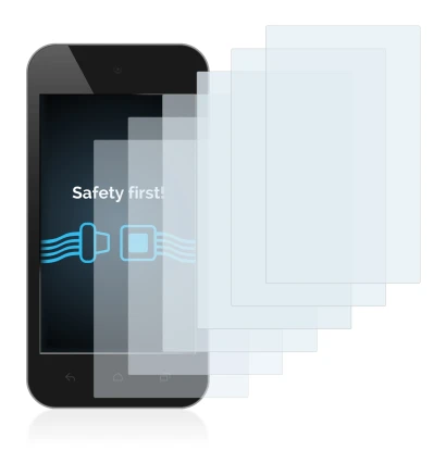 Immagine del dispositivo con un'ampia varietà di protezioni per lo schermo.
