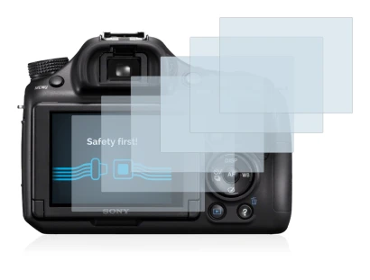 Immagine del dispositivo Sony Alpha 58 (SLT-A58) con un'ampia varietà di protezioni per lo schermo.