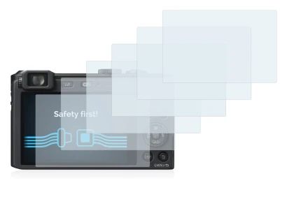 Immagine del dispositivo Panasonic Lumix DMC-LF1 con un'ampia varietà di protezioni per lo schermo.