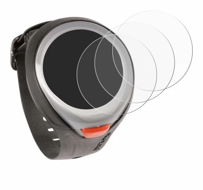 Immagine del dispositivo Mares Puck Pro con un'ampia varietà di protezioni per lo schermo.