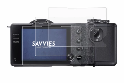 Immagine del dispositivo Sigma dp2 Quattro con un'ampia varietà di protezioni per lo schermo.
