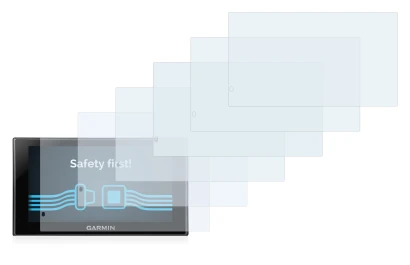 Immagine del dispositivo Garmin nüvi 2599LMT-D con un'ampia varietà di protezioni per lo schermo.