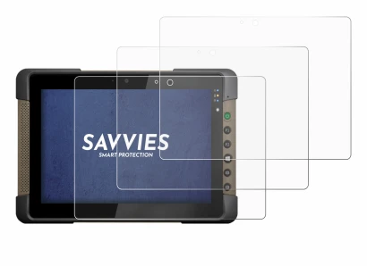 Immagine del dispositivo Getac T800 con un'ampia varietà di protezioni per lo schermo.