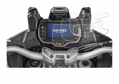 Immagine del dispositivo Ducati Multistrada 1200 2015+ Display del tachimetro con un'ampia varietà di protezioni per lo scherm