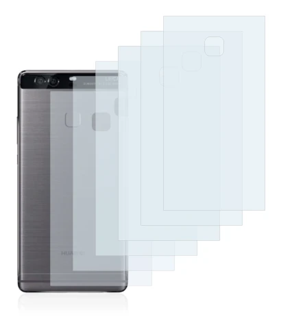Immagine del dispositivo Huawei P9 Plus (Posteriore) con un'ampia varietà di protezioni per lo schermo.