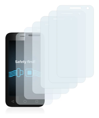 Immagine del dispositivo Vodafone Smart mini 7 con un'ampia varietà di protezioni per lo schermo.