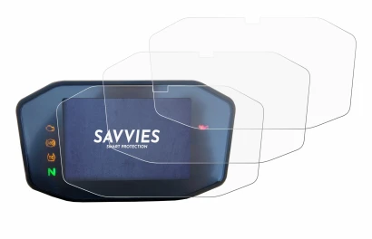 Immagine del dispositivo KTM 690 Duke 2016 con un'ampia varietà di protezioni per lo schermo.