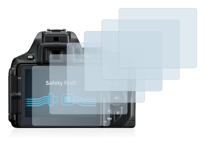 Immagine del dispositivo Nikon D5600 con un'ampia varietà di protezioni per lo schermo.