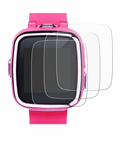 Immagine del dispositivo Vtech Kidizoom Smart Watch 2 con un'ampia varietà di protezioni per lo schermo.