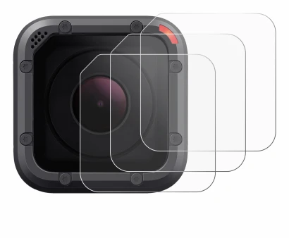 Immagine del dispositivo GoPro Hero 5 Session Lente (Cassa) con un'ampia varietà di protezioni per lo schermo.