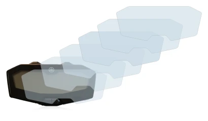 Immagine del dispositivo Yamaha MT-07 2018-2020 con un'ampia varietà di protezioni per lo schermo.