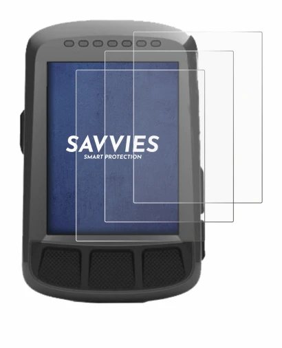 Immagine del dispositivo Wahoo Elemnt Bolt GPS con un'ampia varietà di protezioni per lo schermo.