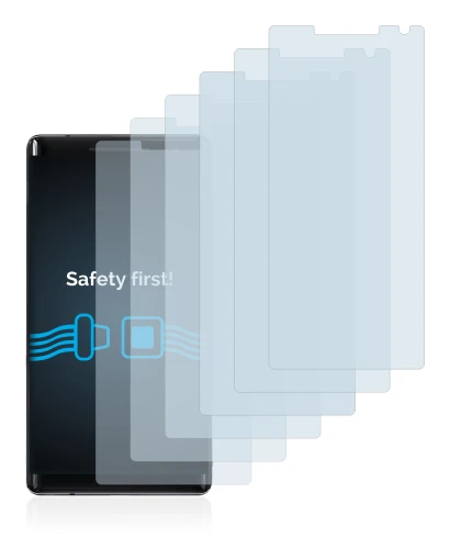Immagine del dispositivo Nokia 8 Sirocco con un'ampia varietà di protezioni per lo schermo.