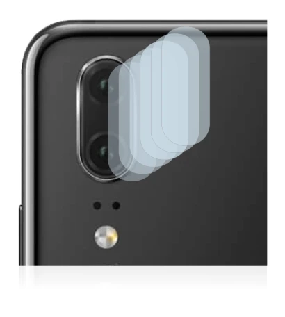 Immagine del dispositivo Huawei P20 (SOLO Fotocamera) con un'ampia varietà di protezioni per lo schermo.