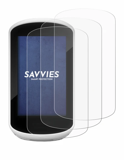 Immagine del dispositivo Garmin Edge Explore 2018 con un'ampia varietà di protezioni per lo schermo.