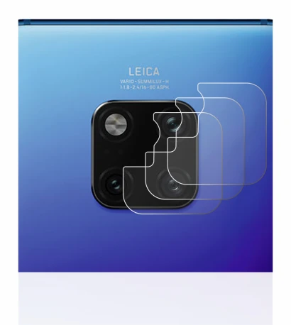 Immagine del dispositivo Huawei Mate 20 Pro (SOLO Fotocamera) con un'ampia varietà di protezioni per lo schermo.