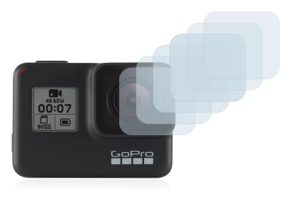 Immagine del dispositivo GoPro Hero 7 Black (Lente) con un'ampia varietà di protezioni per lo schermo.