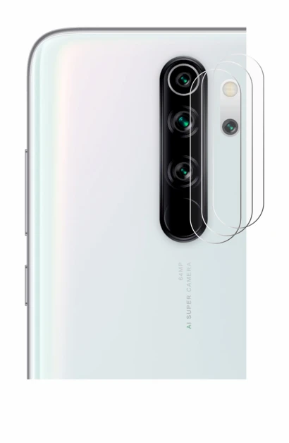 Immagine del dispositivo Xiaomi Redmi Note 8 Pro (SOLO Fotocamera) con un'ampia varietà di protezioni per lo schermo.