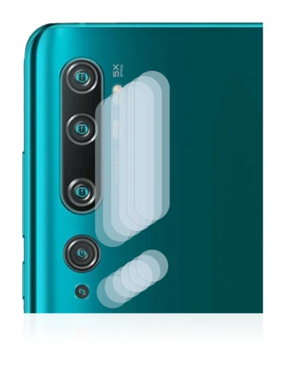 Immagine del dispositivo Xiaomi Mi Note 10 Pro (SOLO Fotocamera) con un'ampia varietà di protezioni per lo schermo.