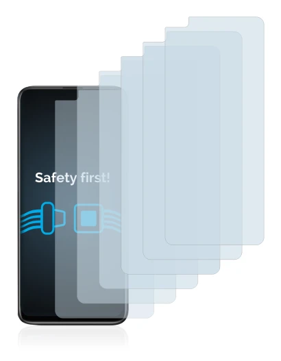 Immagine del dispositivo realme 6 Pro con un'ampia varietà di protezioni per lo schermo.
