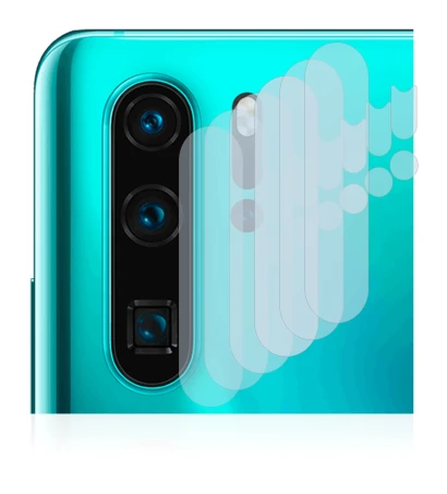 Immagine del dispositivo Huawei P30 Pro New Edition (SOLO Fotocamera) con un'ampia varietà di protezioni per lo schermo.