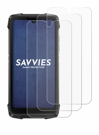 Immagine del dispositivo Blackview BV6900 con un'ampia varietà di protezioni per lo schermo.