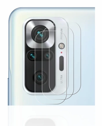 Immagine del dispositivo Xiaomi Redmi Note 10 Pro (SOLO Fotocamera) con un'ampia varietà di protezioni per lo schermo.