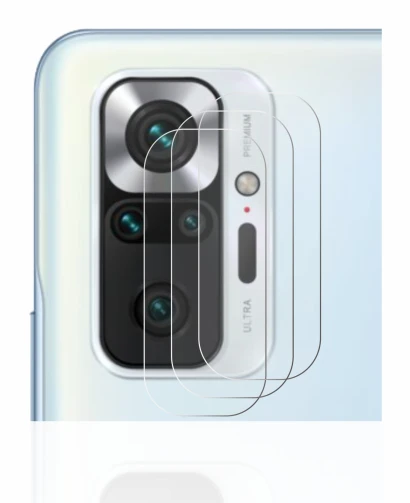 Immagine del dispositivo Xiaomi Redmi Note 10S (SOLO Fotocamera) con un'ampia varietà di protezioni per lo schermo.