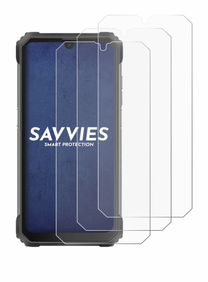 Immagine del dispositivo Blackview BV8800 con un'ampia varietà di protezioni per lo schermo.