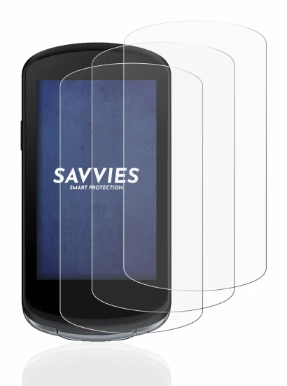 Immagine del dispositivo Garmin Edge 1040 con un'ampia varietà di protezioni per lo schermo.
