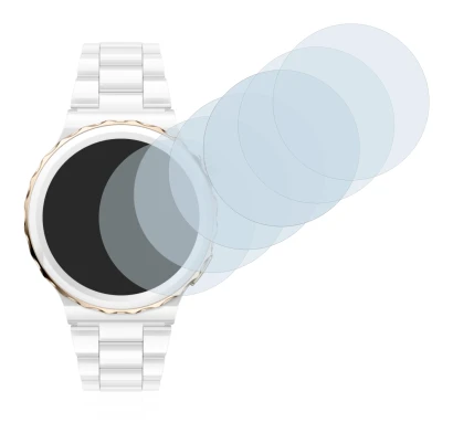 Immagine del dispositivo Huawei Watch GT 3 Pro Ceramic (43mm) con un'ampia varietà di protezioni per lo schermo.