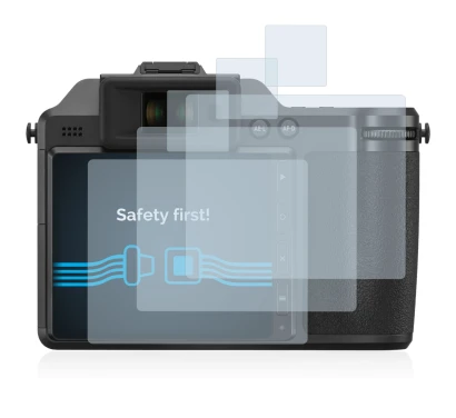 Immagine del dispositivo Hasselblad X2D 100C con un'ampia varietà di protezioni per lo schermo.