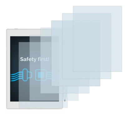 Immagine del dispositivo Boox Nova Air 2 con un'ampia varietà di protezioni per lo schermo.