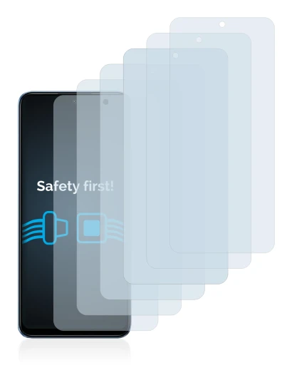 Immagine del dispositivo Xiaomi Redmi Note 12 con un'ampia varietà di protezioni per lo schermo.