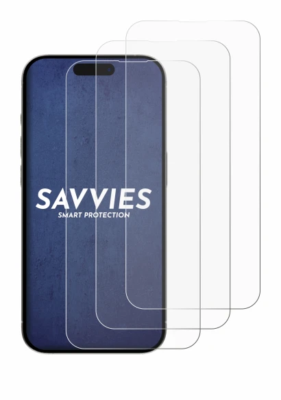 Immagine del dispositivo Apple iPhone 15 Plus con un'ampia varietà di protezioni per lo schermo.