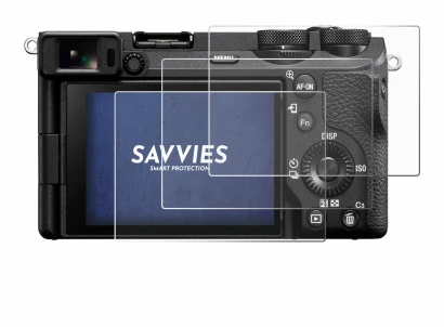 Immagine del dispositivo Sony Alpha 6700 con un'ampia varietà di protezioni per lo schermo.
