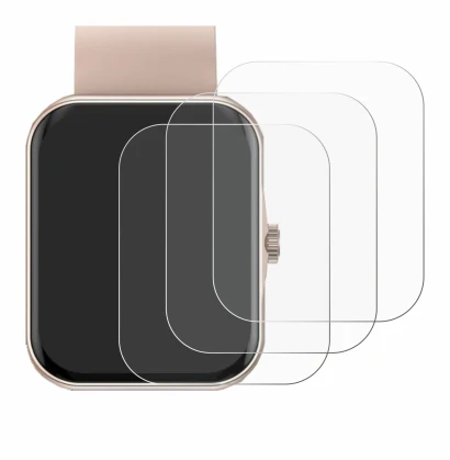 Immagine del dispositivo Mutoy Smartwatch 1.83" con un'ampia varietà di protezioni per lo schermo.