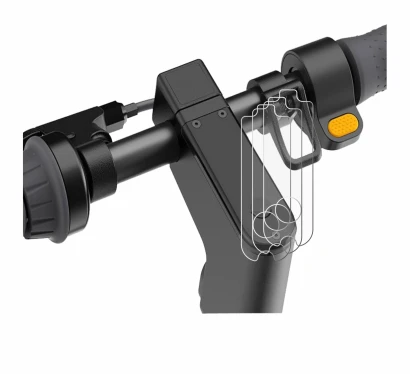 Immagine del dispositivo Segway Ninebot KickScooter MAX G2D con un'ampia varietà di protezioni per lo schermo.