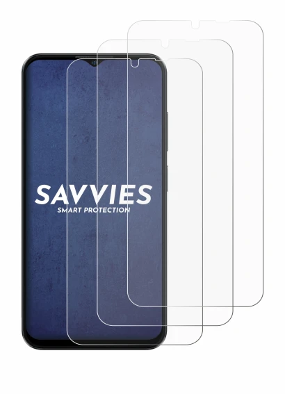 Immagine del dispositivo Ulefone Note 16 Pro con un'ampia varietà di protezioni per lo schermo.