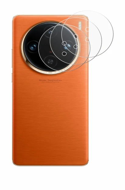 Immagine del dispositivo Vivo X100 Pro (SOLO Fotocamera) con un'ampia varietà di protezioni per lo schermo.