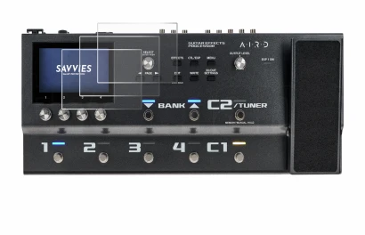 Immagine del dispositivo Boss GX-100 con un'ampia varietà di protezioni per lo schermo.