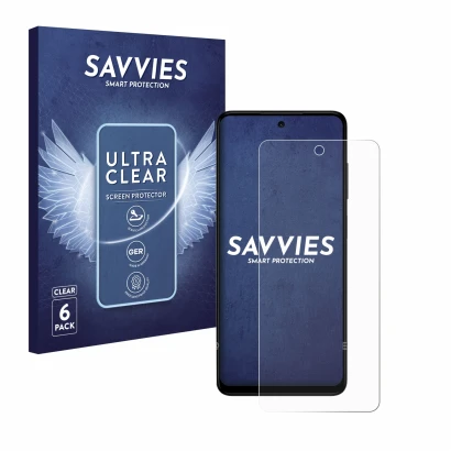 Parte frontale di una confezione del prodotto con il logo del marchio Savvies. Accanto è raffigurato il dispositivo HMD Pulse 