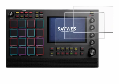 Immagine del dispositivo Akai MPC Live II con un'ampia varietà di protezioni per lo schermo.