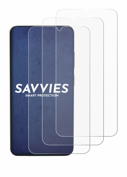 Immagine del dispositivo Doogee N55 con un'ampia varietà di protezioni per lo schermo.