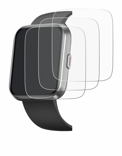 Immagine del dispositivo Fitpolo ID208 PLUS 1.8" con un'ampia varietà di protezioni per lo schermo.