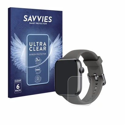 Parte frontale di una confezione del prodotto con il logo del marchio Savvies. Accanto è raffigurato il dispositivo AcclaFit P