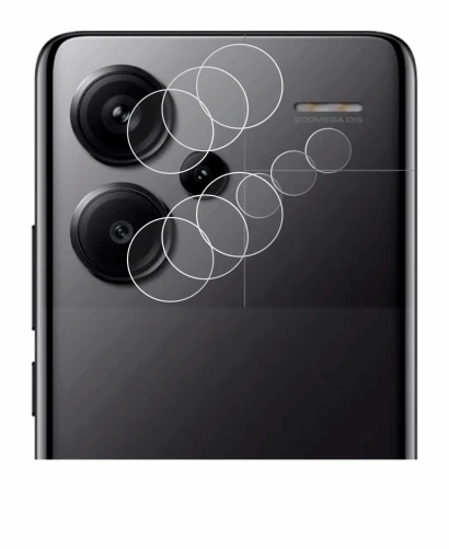 Immagine del dispositivo Xiaomi Redmi Note 13 Pro+ 5G (SOLO Fotocamera) con un'ampia varietà di protezioni per lo schermo.
